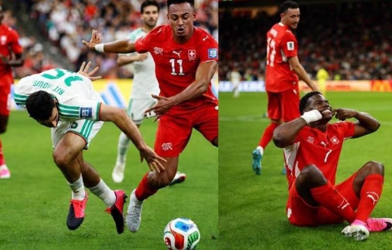 الجزائر تودع بطولة كأس العالم بالخسارة من سويسرا 0-2