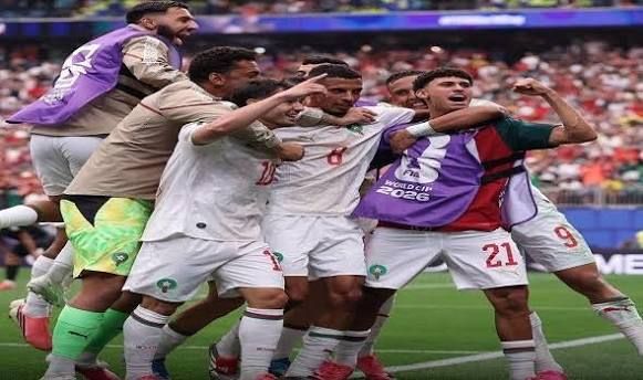 المنتخب المغربي يدك شباك كندا بثلاثية ويتأهل إلى ربع النهائي